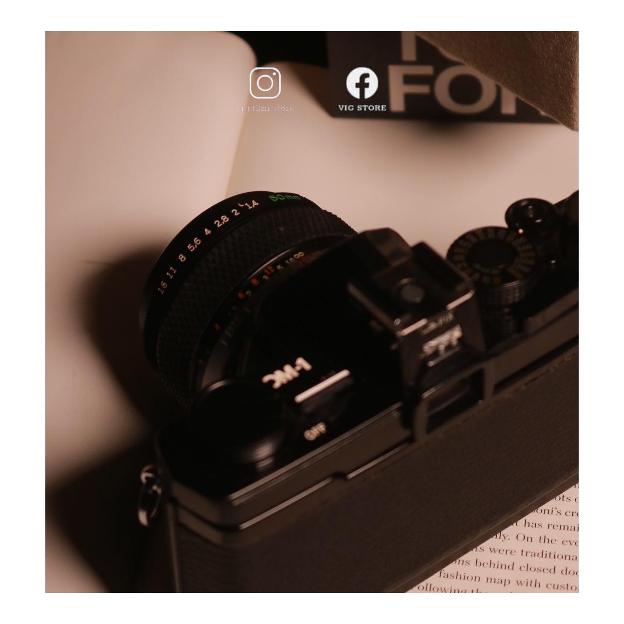 Olympus OM1 - 50mm/f1.4