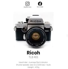 Máy ảnh Ricoh TLS 401 Combo lens & body