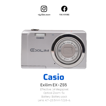 Máy ảnh kỹ thuật số Casio Exilim Ex-ZS5